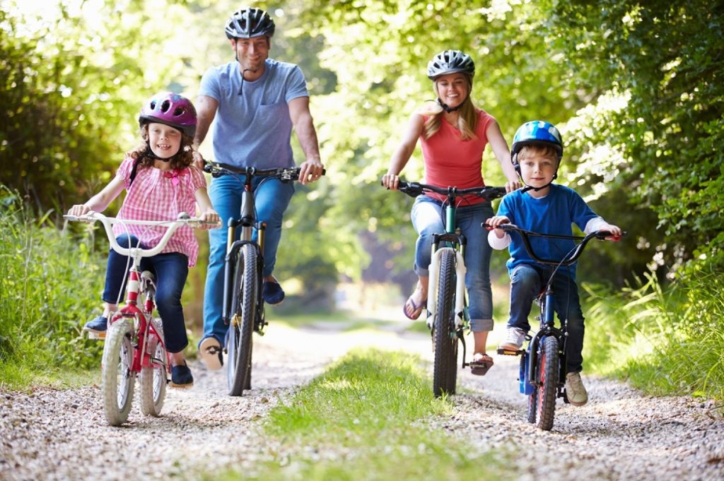 Cycling family ribble valley