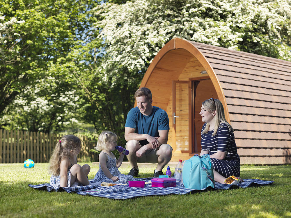 Holgates camping pods