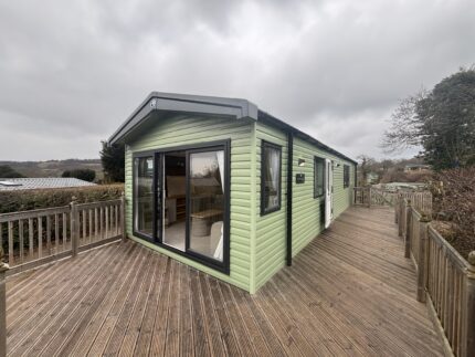 Previously Owned Swift Bordeaux 38′ x 12′ Holiday Home