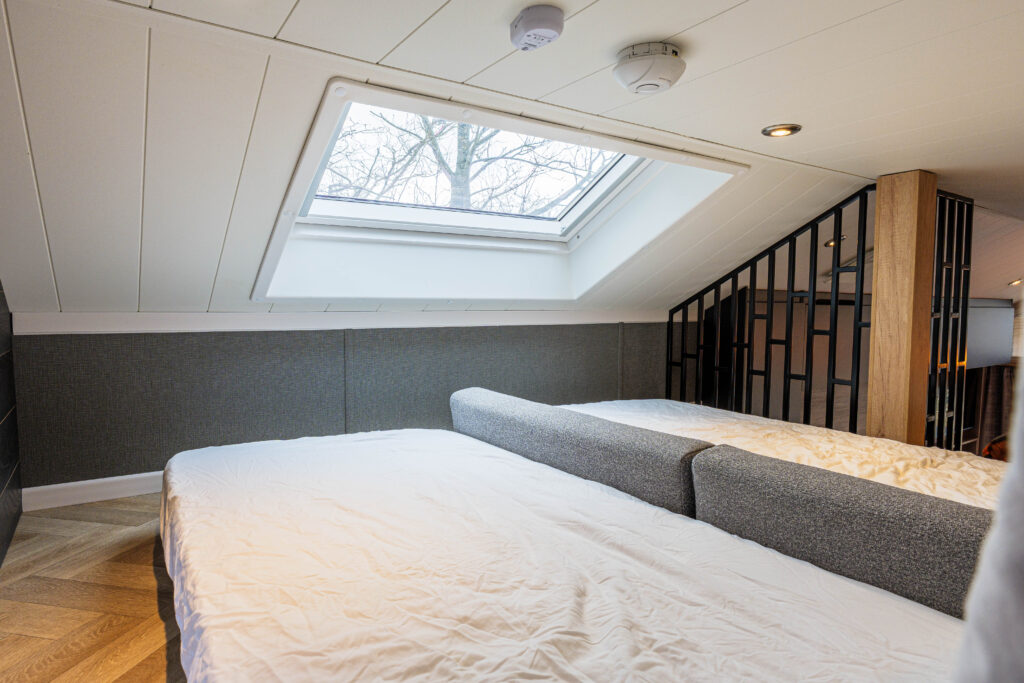 The mezzanine in a Deluxe Den at Silverdale