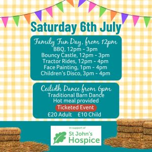 Ceilidh Weekend Timetable
