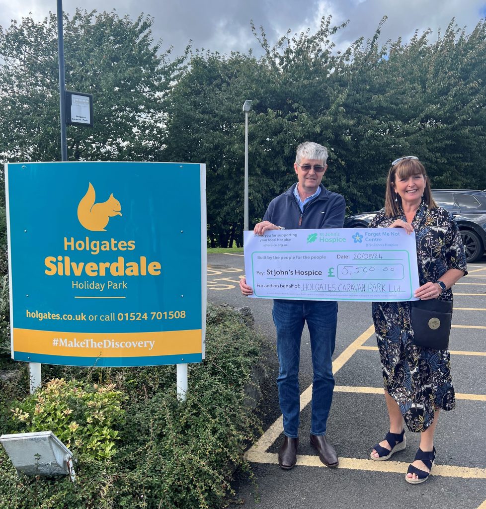 Holgates Silverdale Charity Donation